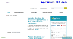 Desktop Screenshot of guiaemdubai.com