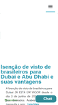 Mobile Screenshot of guiaemdubai.com