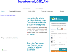 Tablet Screenshot of guiaemdubai.com
